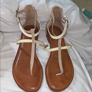 Gianni Bini Leather Sandals